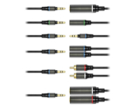 IK Multimedia iLine Mobile Music Cable KIT – Zestaw 6 kabli - 1289213 - zdjęcie 1